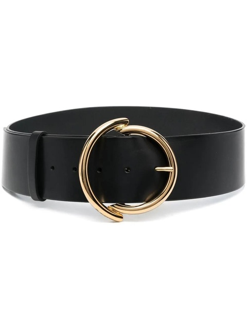 ETRO round-buckle leather belt - Black - zdjęcie produktu nr 1