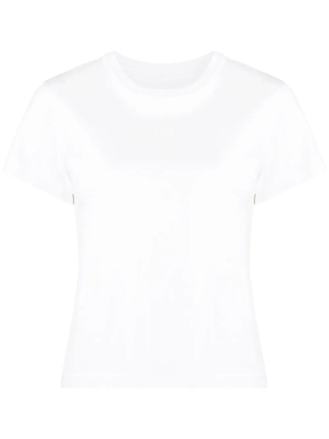 Alexander Wang logo-embossed T-shirt - White - zdjęcie produktu nr 1