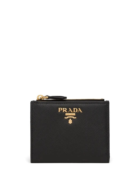 Prada logo plaque wallet - Black - zdjęcie produktu nr 2