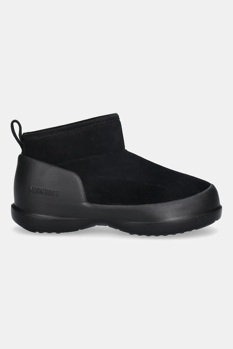 Moon Boot śniegowce zamszowe MB MEZZALUNA LOW BOOT SUEDE kolor czarny 80D2500070 N001 - zdjęcie produktu nr 2