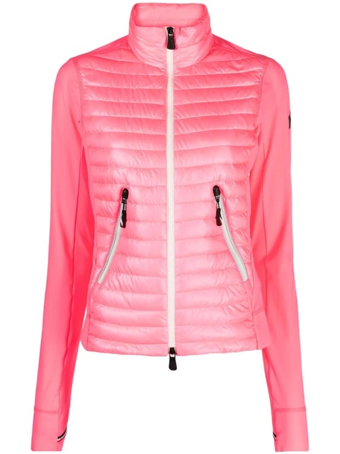 Moncler Grenoble Padded Zip-Up Sweatshirt - Pink - zdjęcie produktu nr 1