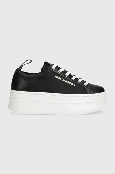 Karl Lagerfeld sneakersy KOBO III kolor czarny KL65019 - zdjęcie produktu nr 1