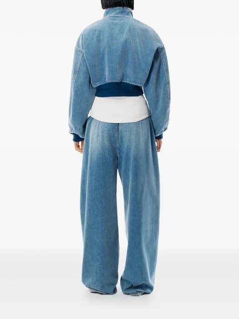 Alexander Wang elasticated-waist drawstring track pants - Blue - zdjęcie produktu nr 2