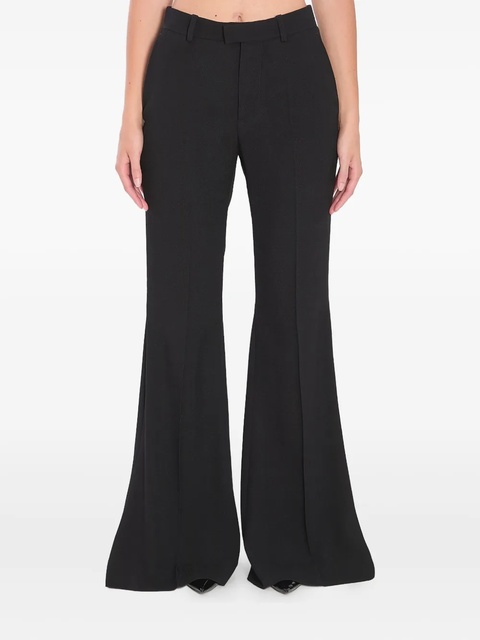 Balenciaga cotton flared trousers - Black - zdjęcie produktu nr 1