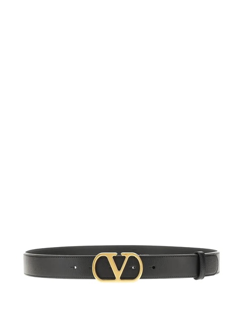 Valentino Garavani V-logo buckle belt - Black - zdjęcie produktu nr 1