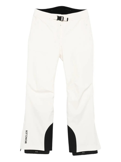Moncler Grenoble belted ski trousers - White - zdjęcie produktu nr 1