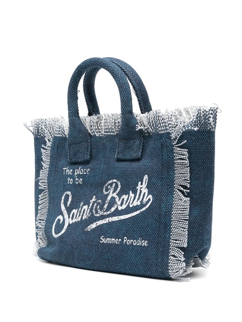 MC2 Saint Barth mini Vanity tote bag - Blue - zdjęcie produktu nr 1