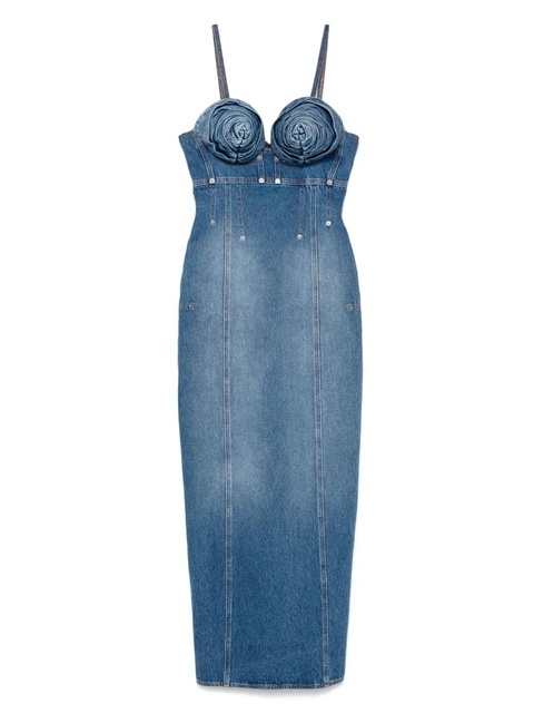 Jean Paul Gaultier denim maxi dress - Blue - zdjęcie produktu nr 1