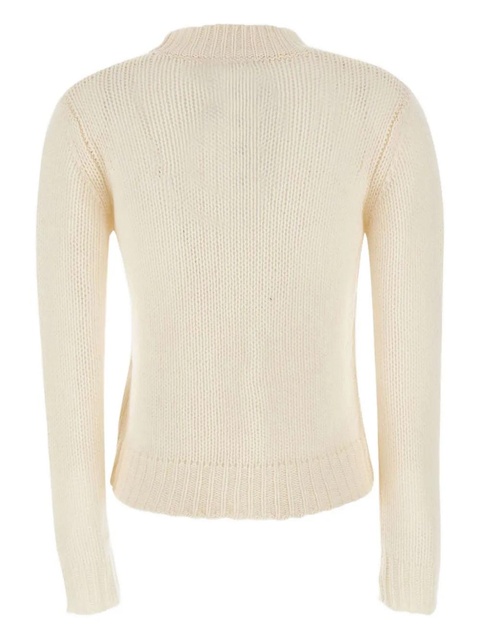Weekend Max Mara ribbed cashmere sweater - Neutrals - zdjęcie produktu nr 2
