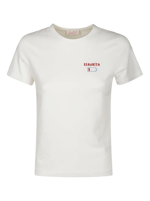 MC2 Saint Barth graphic-print t-shirt - White - zdjęcie produktu nr 1