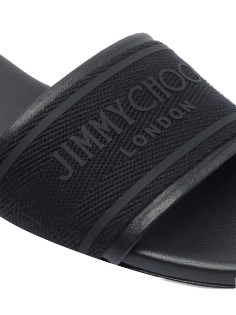 Jimmy Choo Joa flat sandals - Black - zdjęcie produktu nr 2