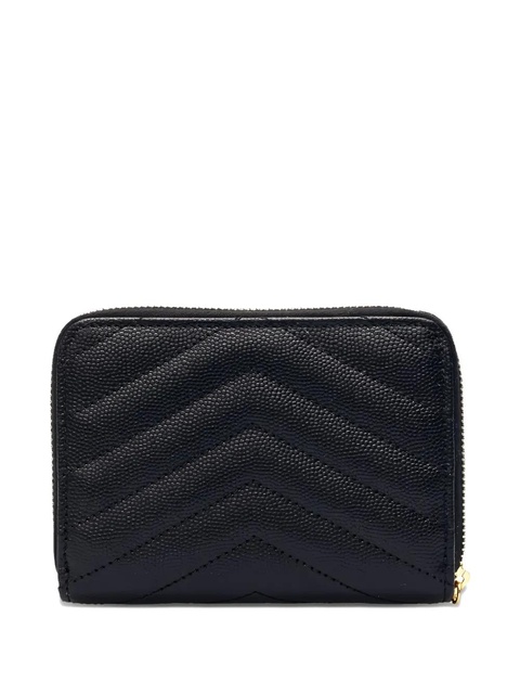 Saint Laurent Cassandre Matelassé chevron wallet - Black - zdjęcie produktu nr 2