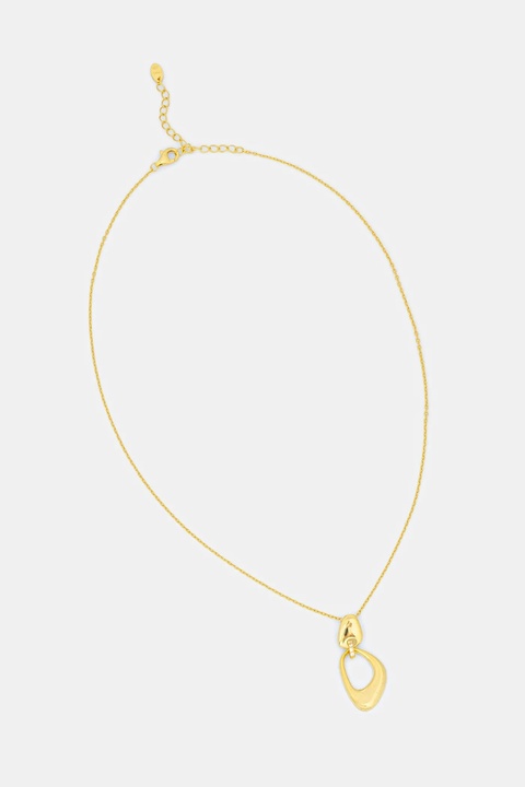 Answear.LAB naszyjnik ze srebra pokrytego złotem - zdjęcie produktu nr 1