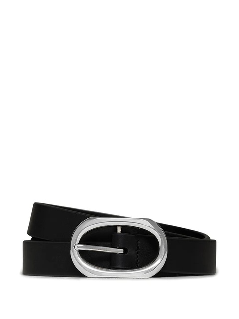 ANINE BING small Signature link belt - Black - zdjęcie produktu nr 1