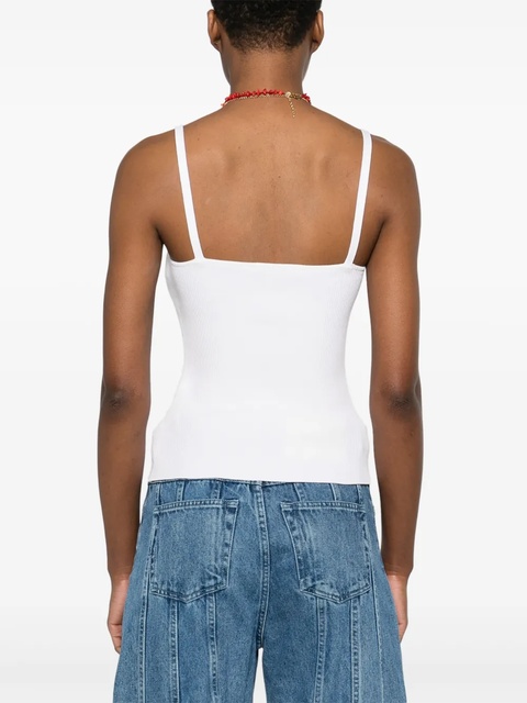 Maje sweetheart-neck top - White - zdjęcie produktu nr 2