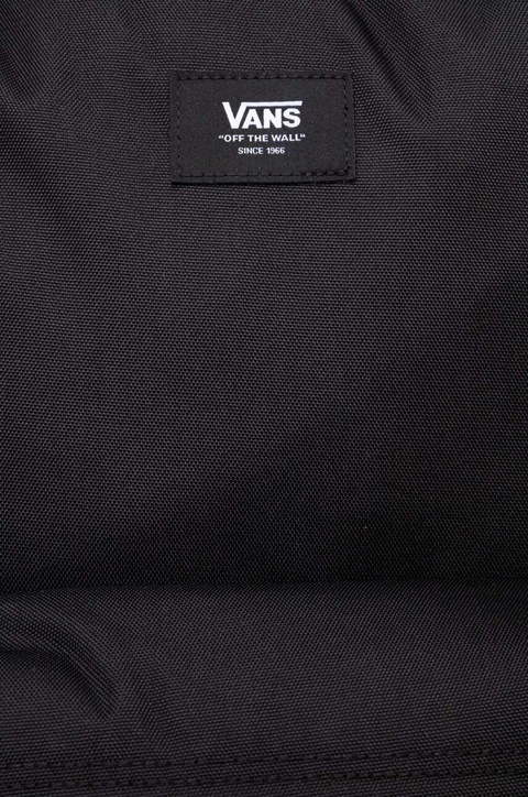 Vans plecak kolor czarny duży gładki - zdjęcie produktu nr 2