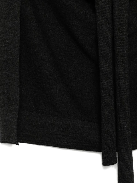 LEMAIRE Trompe L'oeil scarf - Grey - zdjęcie produktu nr 2