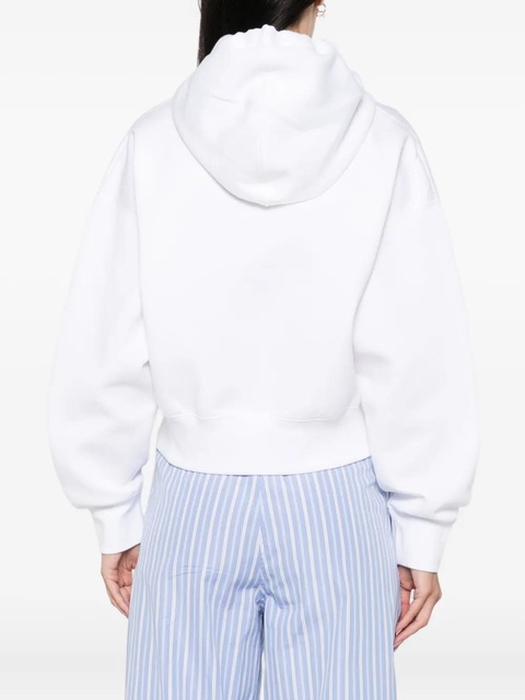 Gucci logo-print hoodie - White - zdjęcie produktu nr 2