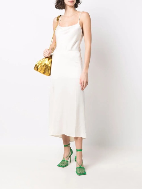 Victoria Beckham V-back slip top - Neutrals - zdjęcie produktu nr 2