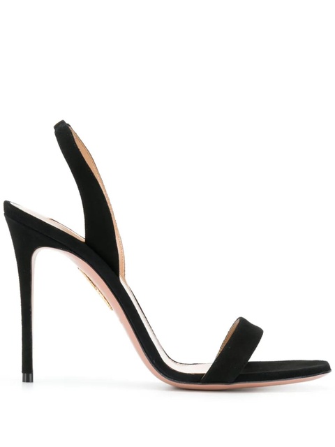 Aquazzura So Nude 105mm sandals - Black - zdjęcie produktu nr 1