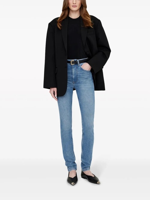 ANINE BING Beck high-rise skinny jeans - Blue - zdjęcie produktu nr 2
