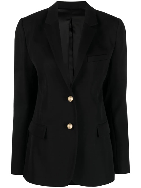 Rabanne virgin wool single-breasted blazer - Black - zdjęcie produktu nr 1