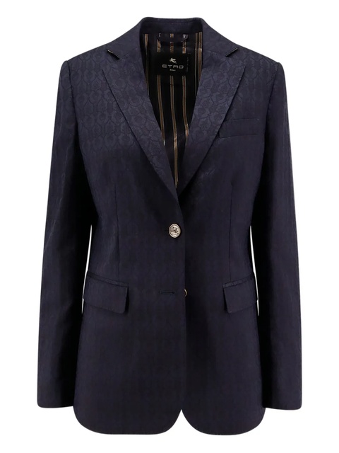 ETRO paisley-pattern blazer - Blue - zdjęcie produktu nr 2