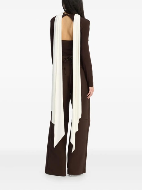 ROTATE BIRGER CHRISTENSEN corset tailored trousers - Brown - zdjęcie produktu nr 2