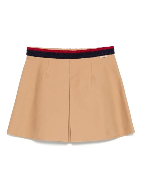 Moncler pleated skirt - Brown - zdjęcie produktu nr 2