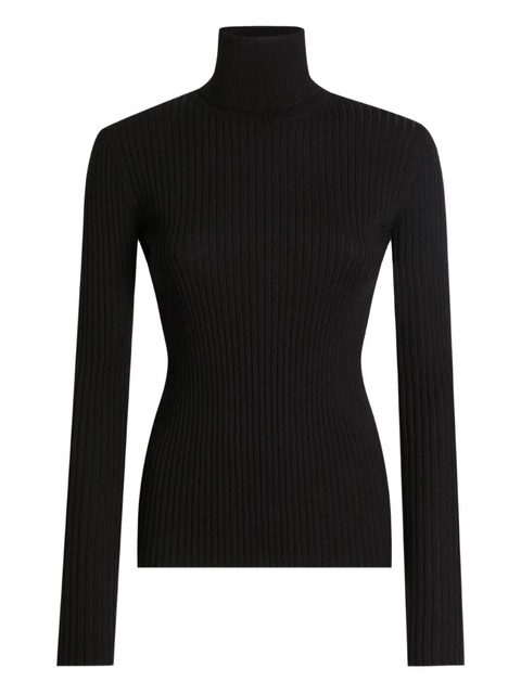 Dolce & Gabbana ribbed sweater - Black - zdjęcie produktu nr 1