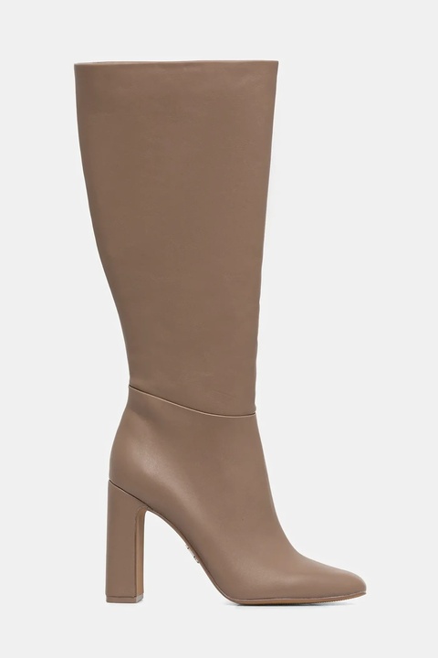 Steve Madden kozaki Ally damskie kolor beżowy na słupku 11002627 - zdjęcie produktu nr 2