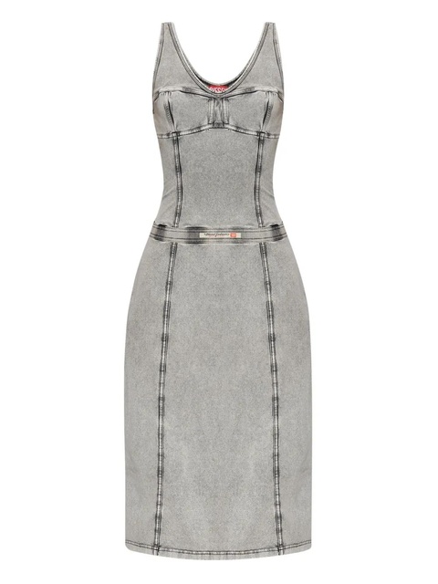 Diesel D-Inny denim dress - Grey - zdjęcie produktu nr 1