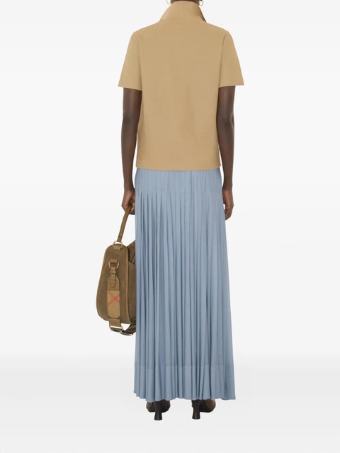 Burberry cotton polo shirt - Neutrals - zdjęcie produktu nr 2