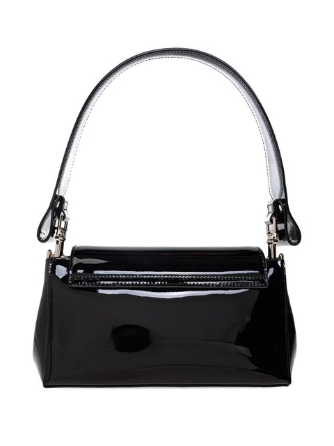 Vivienne Westwood patent-leather orb shoulder bag - Black - zdjęcie produktu nr 1