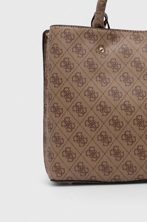Guess torebka MERIDIAN kolor brązowy HWSG87 78060 - zdjęcie produktu nr 1