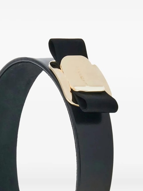 Ferragamo bow-embellished headband - Black - zdjęcie produktu nr 2