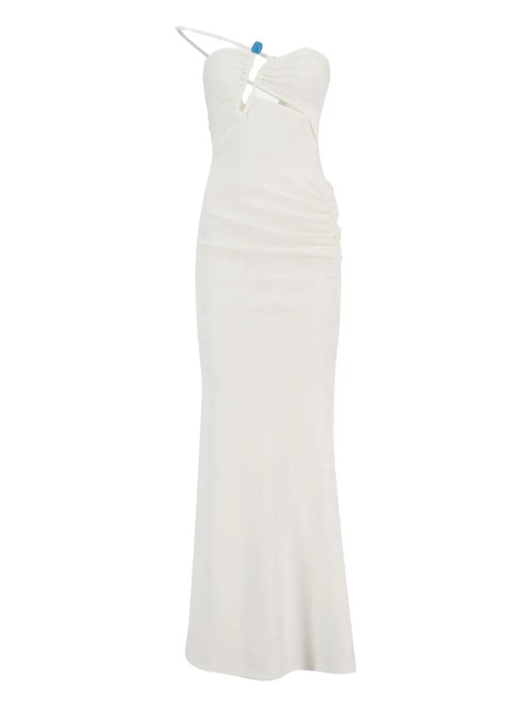 Christopher Esber Crystal Pin Cutaway Cami maxi dress - White - zdjęcie produktu nr 1