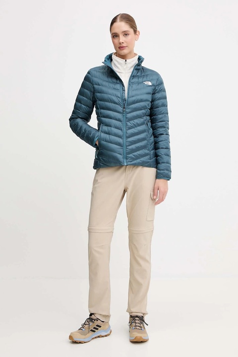 The North Face bluza polarowa damska kolor beżowy gładka NF0A8D2CQLI1 - zdjęcie produktu nr 2
