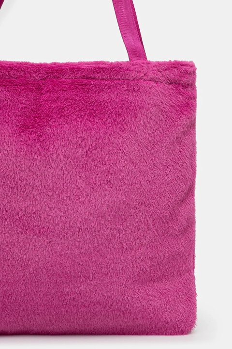 Eastpak torba Charlie Fuzzy kolor różowy EK0A5BCK2Q91 - zdjęcie produktu nr 2