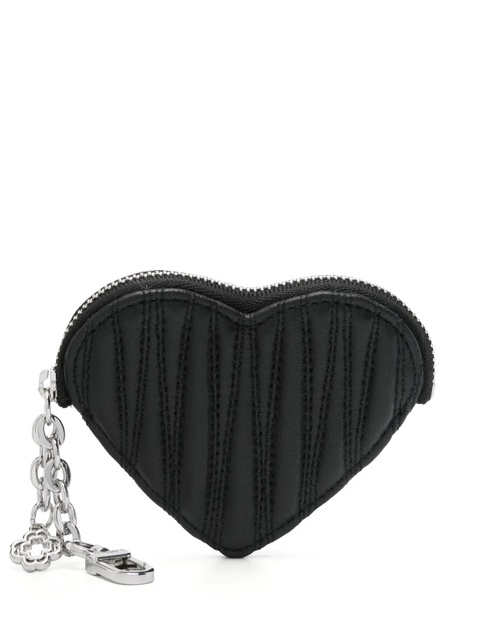 Maje quilted heart purse - Black - zdjęcie produktu nr 1