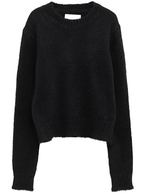 Jil Sander crew-neck jumper - Black - zdjęcie produktu nr 1