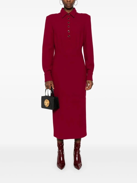 Rowen Rose wool maxi dress - Red - zdjęcie produktu nr 1