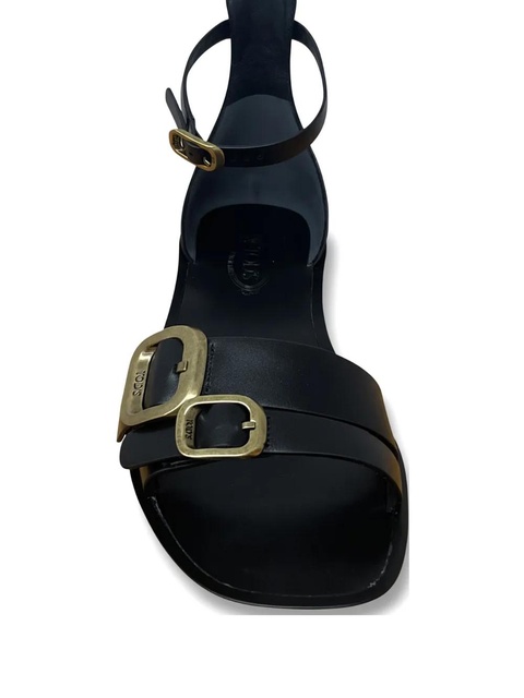 Tod's buckle-strap sandals - Black - zdjęcie produktu nr 2