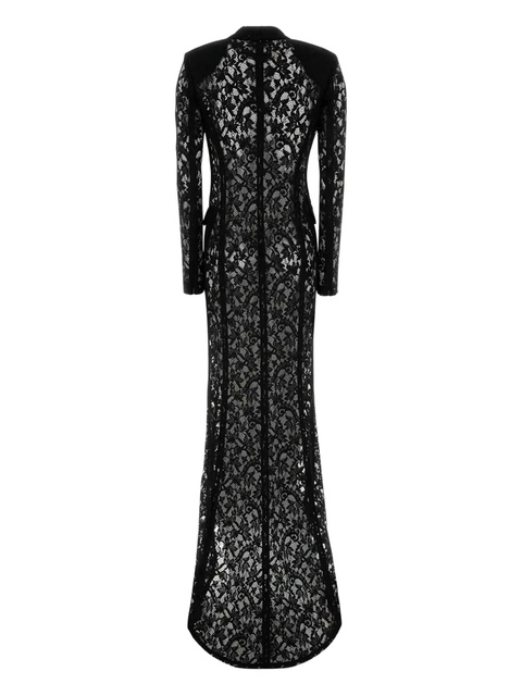 Blumarine v-neck dress - Black - zdjęcie produktu nr 2