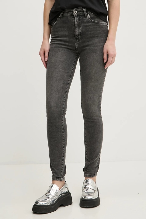Karl Lagerfeld Jeans jeansy damskie kolor szary A1W10026 - zdjęcie produktu nr 2