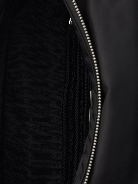 Prada stitching padded shoulder bag - Black - zdjęcie produktu nr 2