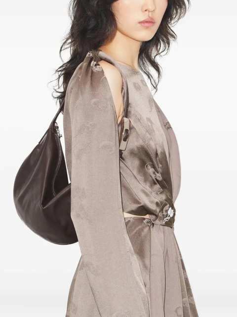 Tory Burch small Balloon zip leather shoulder bag - Brown - zdjęcie produktu nr 2