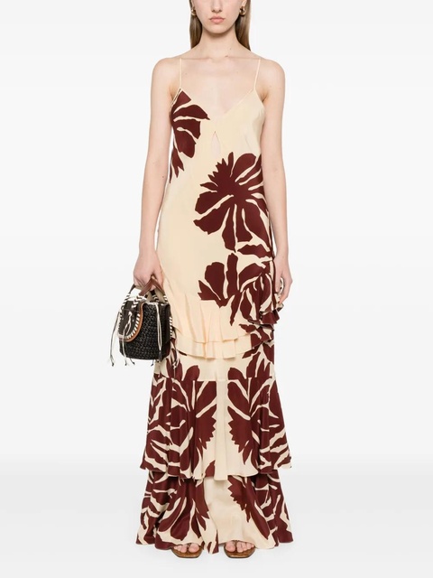 Johanna Ortiz Reinterpretation maxi dress - Neutrals - zdjęcie produktu nr 2