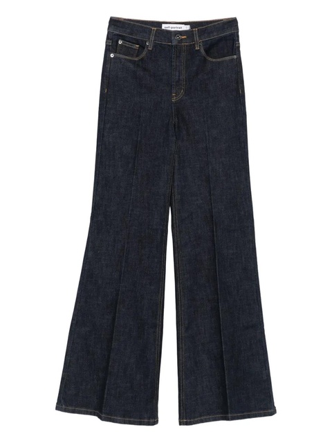Self-Portrait flared jeans - Blue - zdjęcie produktu nr 1