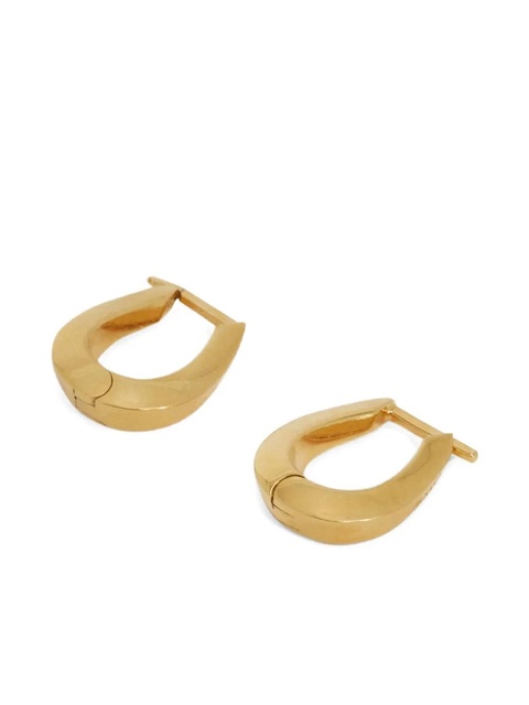 Jil Sander Horseshoe hoop earrings - Gold - zdjęcie produktu nr 1